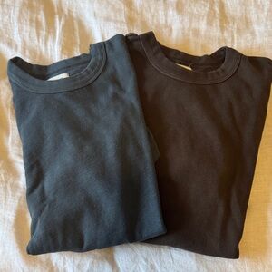 Buck Mason Field Spec Heavy Tees - Men’s S Two Pack!